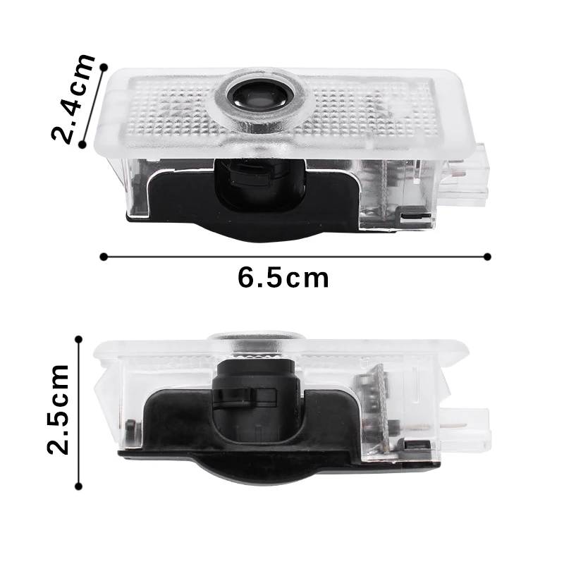 2Pcs Car Door Welcome Light Led HD Projector Lamp Courtesy Lights For Mercedes Benz C117 W117 E COUPLE C207 C205 A205 W218 C218