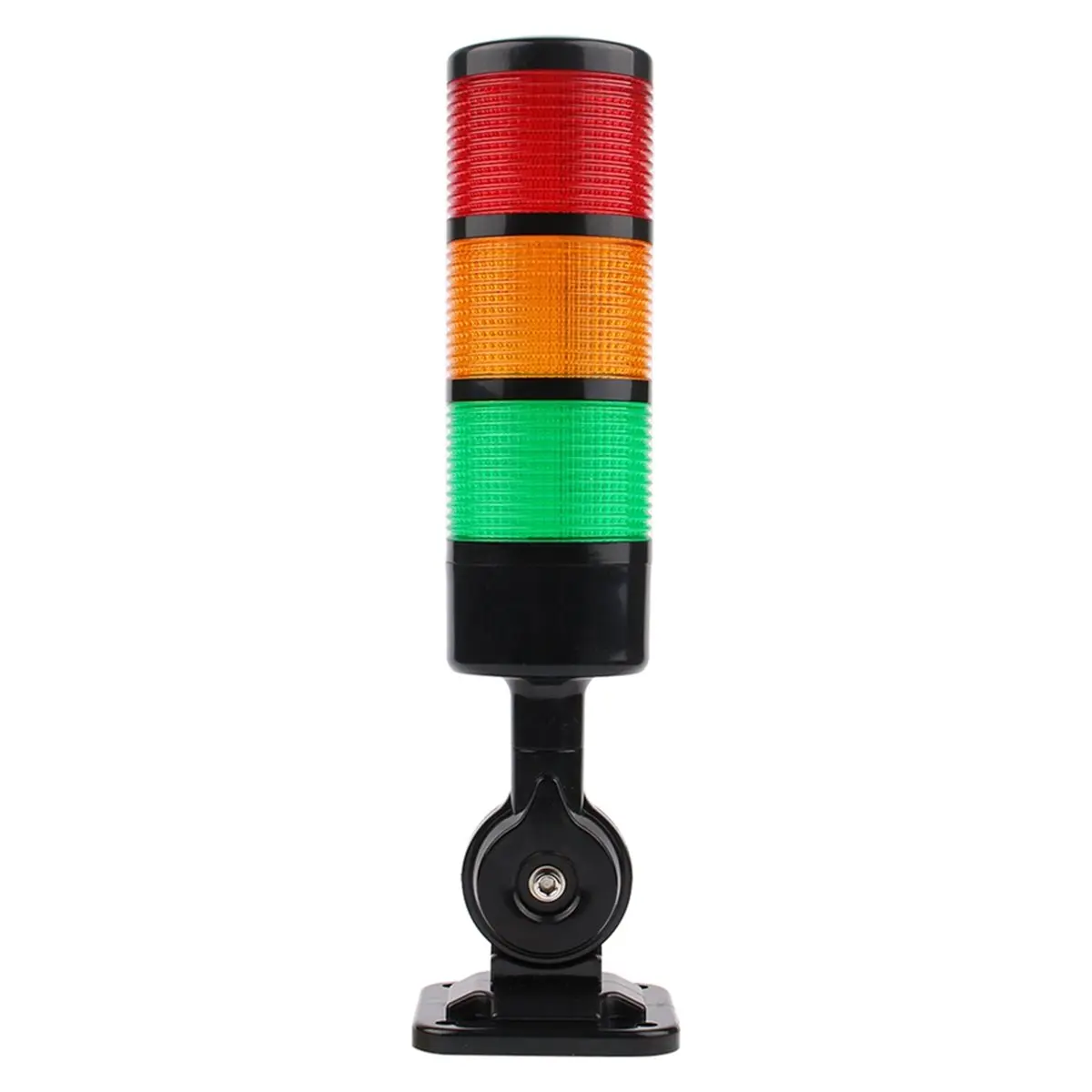 A43TBG CNC Machine LED Signal Tower Lights DC12-24V with Buzzer for Industrial Warning