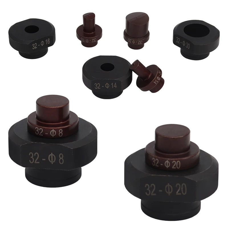 Hydraulic Round Hole Punch Die 6-32mm Electric Cutting Die for CPM-32 LZ-32 Puncher Machine