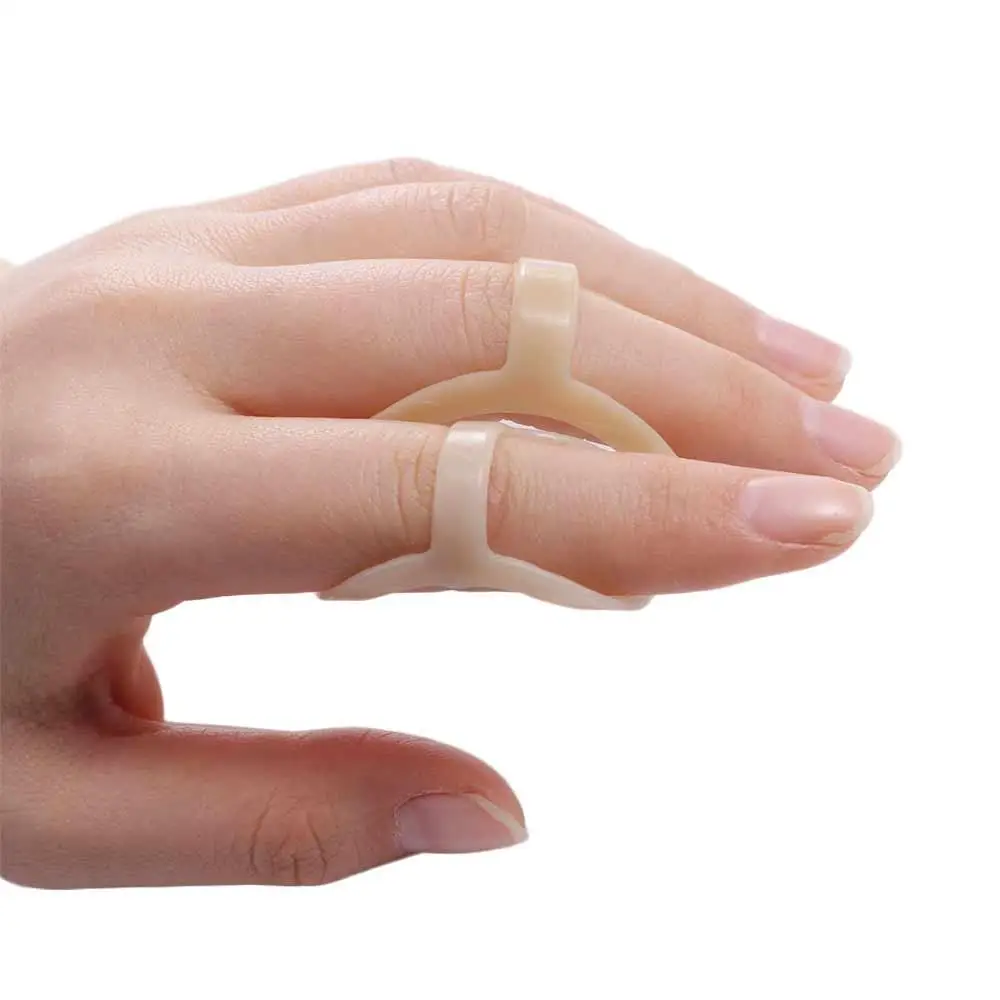 Ring Sleeve Oval Finger Splint Waterproof Finger Cuff Finger Splint Support Skin Oval Finger Joint Stabilizer