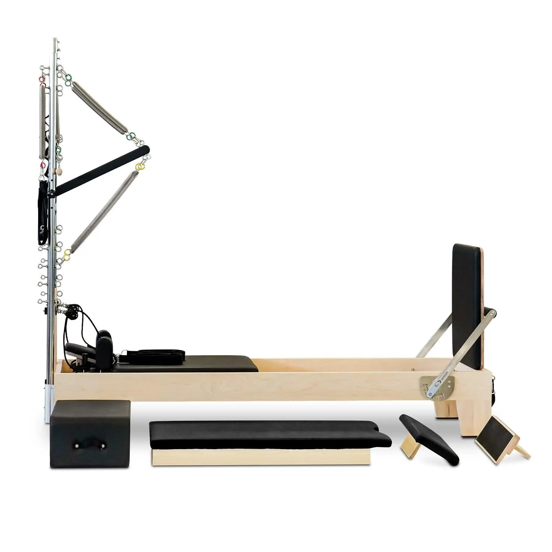 DerenWholesales High-end Wooden White Maple Wood Reformer Trapeze Pilates Equipment Trapeze Pilatesderen