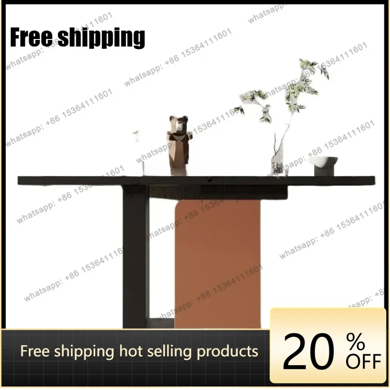 Factory Direct Nordic Paint Console Living Room Entrance Cabinet Modern Minimalist Art Decoration Table Desk