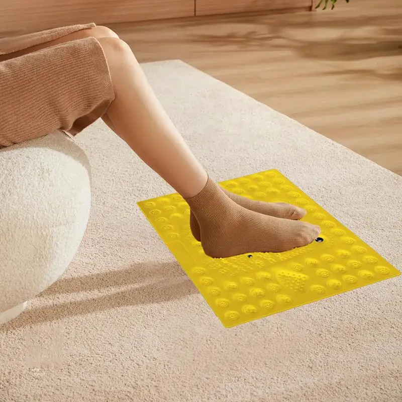 

Foot Massager Pad 6 Magnets Foot Massage Pad Foot Pressure Point Pad Versatile Foot Reflexology Tool Pressure Point Mat For Home