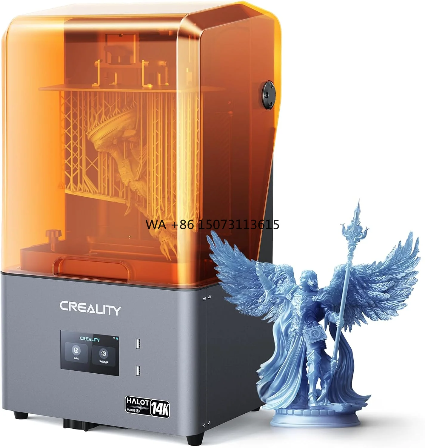 

Ready to Ship Resin 3D Printer Halot Mage S 14K 10.1" HD LCD MSLA Mono High Speed Printing pla 150mm/Photocuring Printer