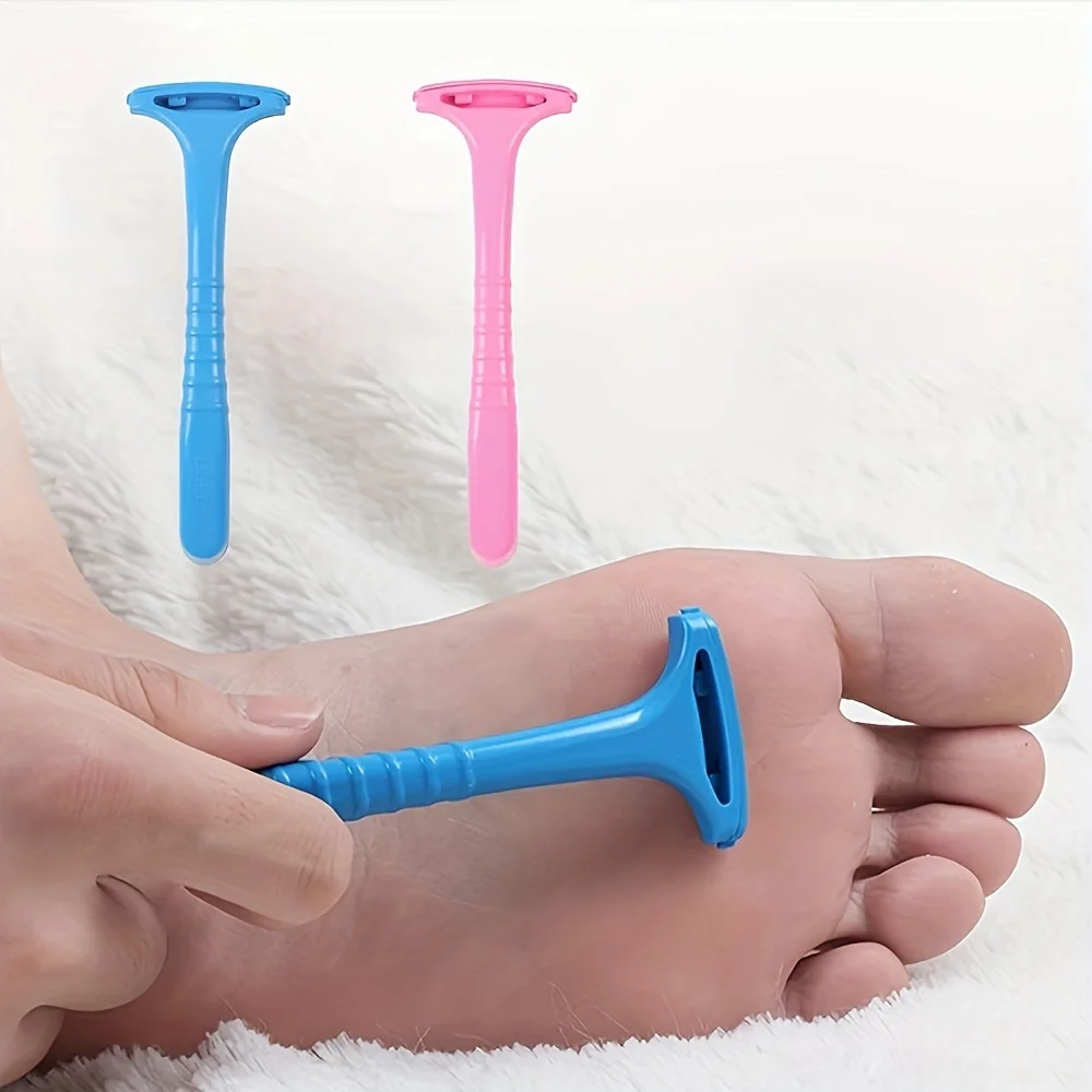 1 peça faca de reparo de pés raspando pés para remover pele morta e calosidades, uma ferramenta suave e não irritante para proteção de segurança