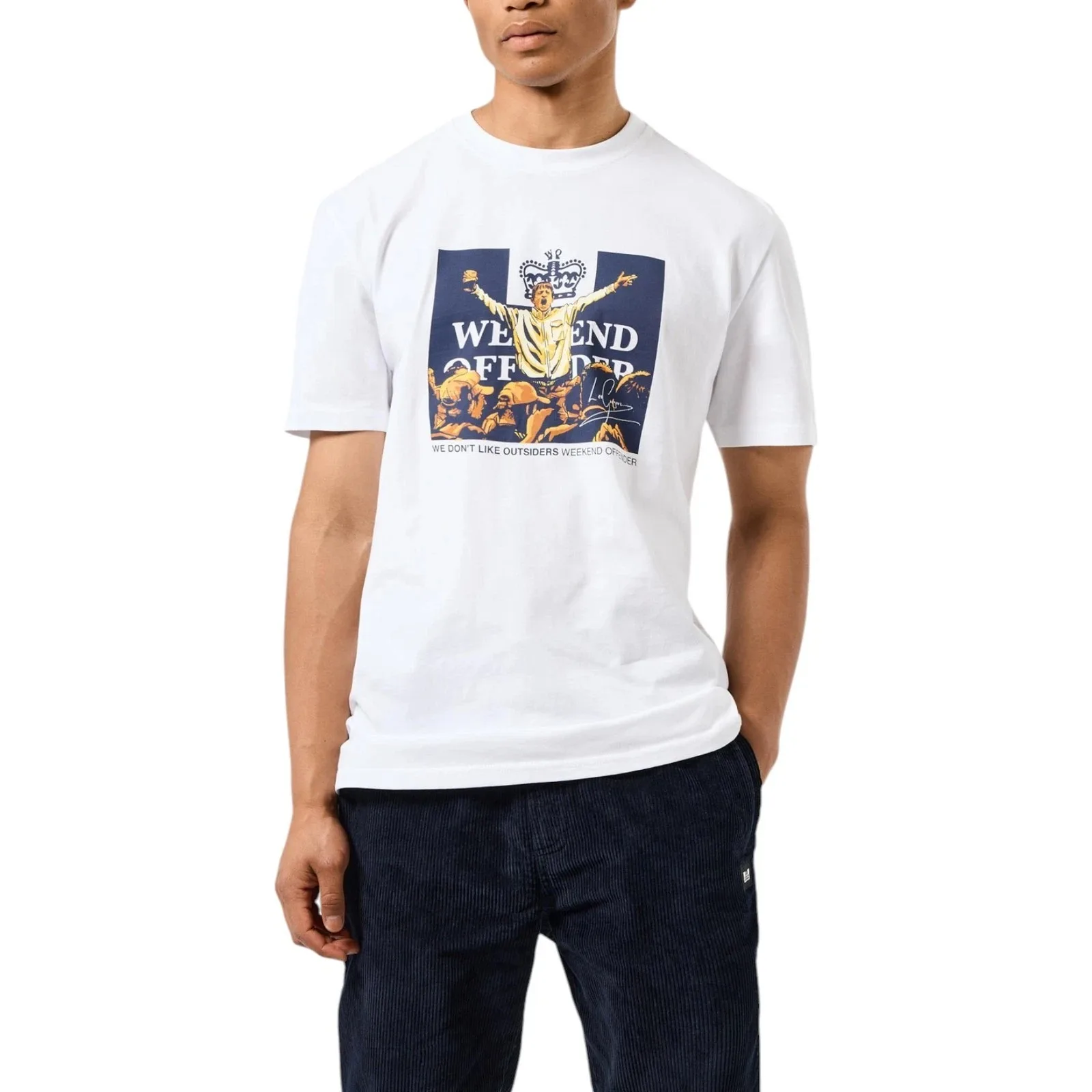 2026 Weekend Offender Leo Gregory Graphic Mens T Shirt Short Sleeve Crew Neck Cotton