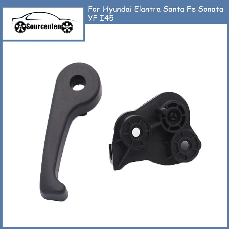 For Hyundai Elantra Santa Fe Sonata YF I45 Handle Assy Hood Latch Release Base Assy Hood Latch Rel 2011- 811802B000