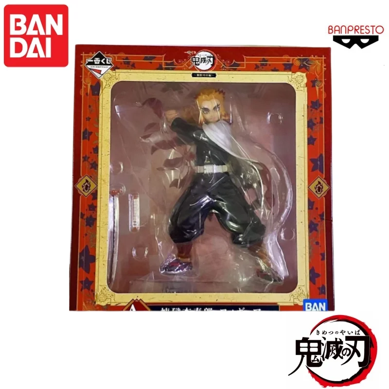 

In Stock Original Bandai Banpresto Demon Slayer A Series of Rewards Infinite Trains Rengoku Kyoujurou A Reward Prizes Garage Kit