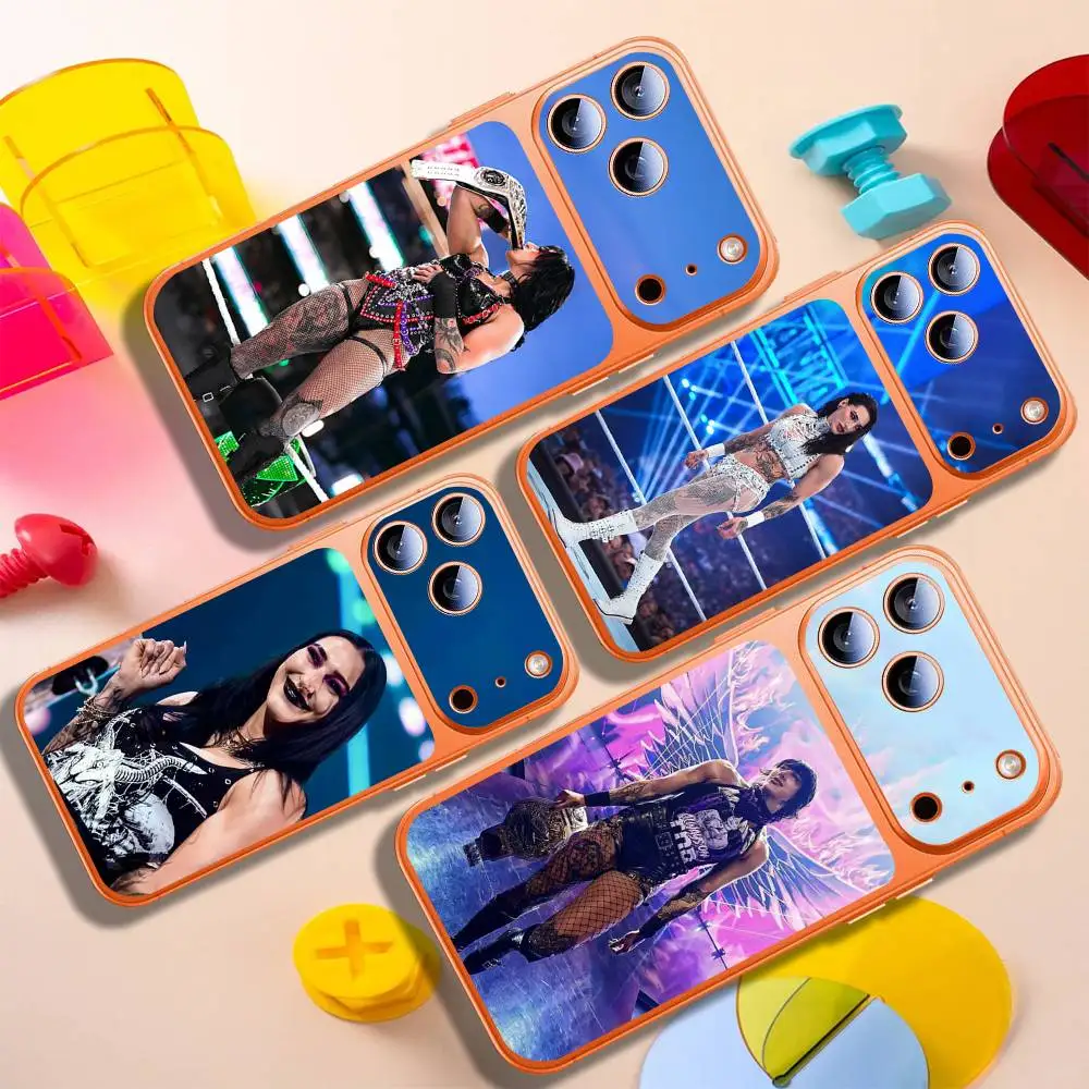 R-Rhea wrestler-Ripley For iphone 17pro 17promax Back Sticker Film Decal Skin Wrap DIY Custom Stickers Full Cover