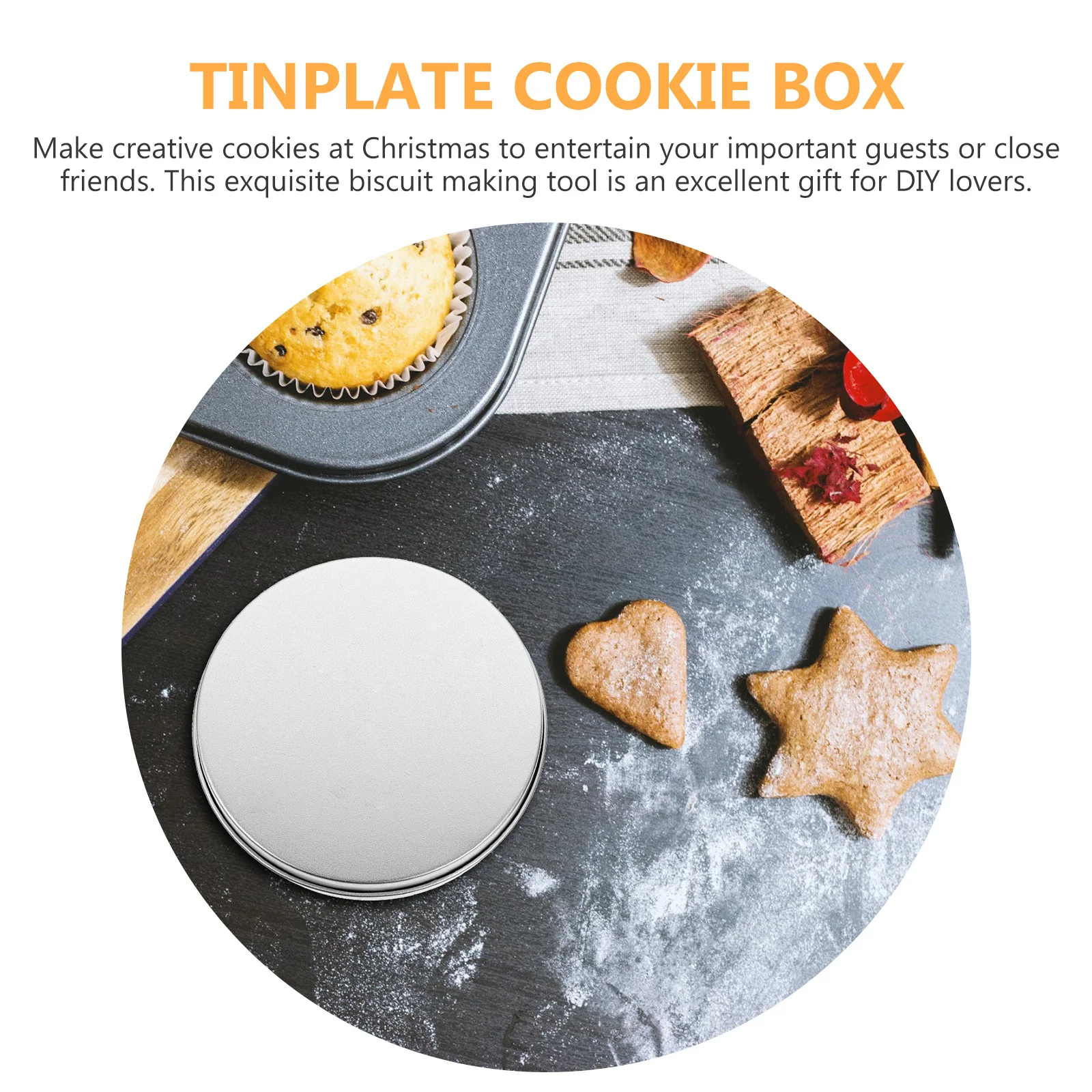 

1Set Sugar Baking Molds Kitchen Tools Cupcake Chocolate Cookies Festive Treats Easy Use Clean Baking Lovers Gift