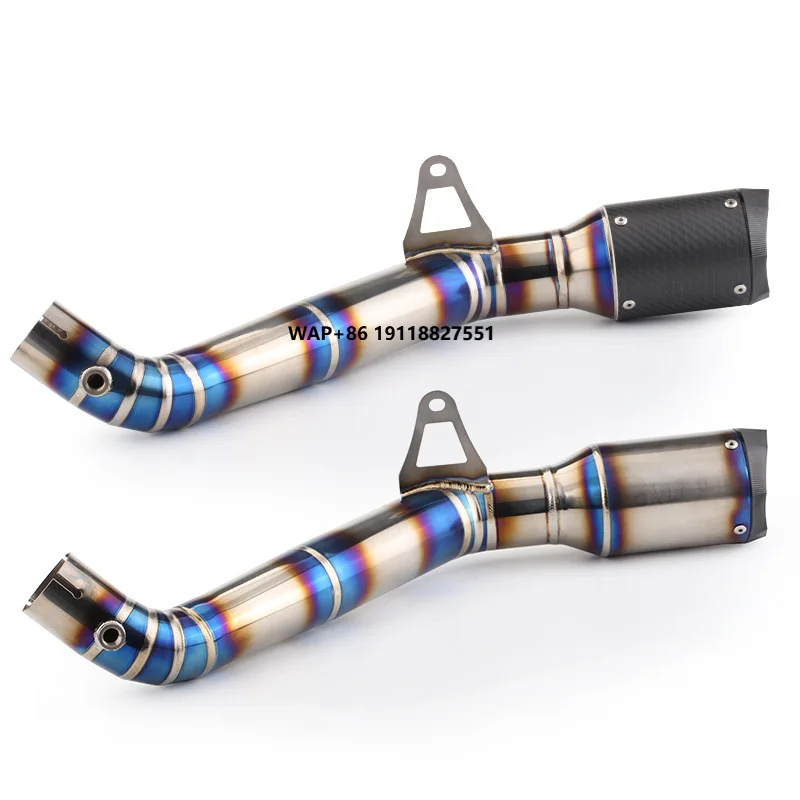 

Motorcycle Exhaust Modified Front Pipe Slip on Exhaust CBR1000RR 2008-2016 Titanium