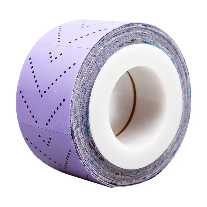 70mm12m Hand-planed Sandpaper Flocking Dry Grinding Hand Torn Emery Cloth Roll Suitable For MRIKA Rectangular Sanding Machine