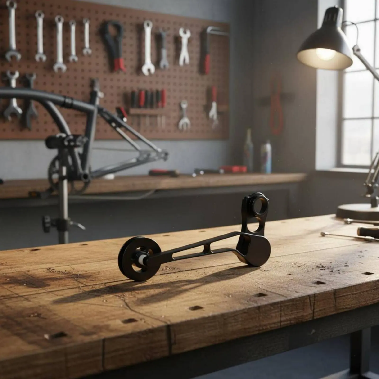 

Натяжитель цепи заднего переключателя для велосипеда, легкий, складной, с полым дизайном, деталь трансмиссии