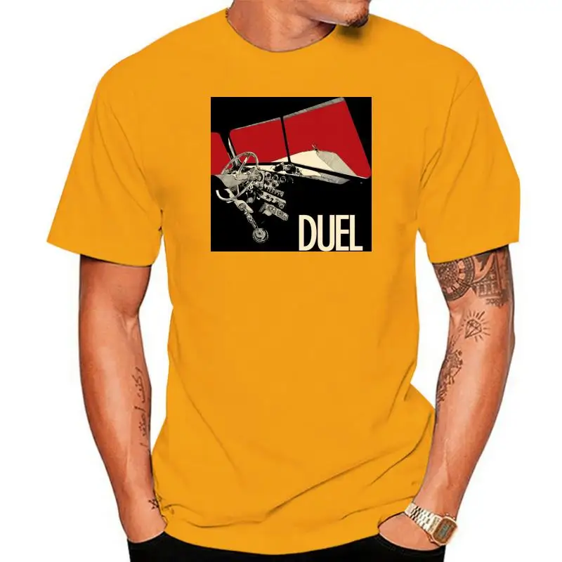 

Duel Movie Poster Men'S Tshirts Harajuku Top Tee Shirt Fashion 2024 T-Shirt Custom T-Shirts Big Size Men