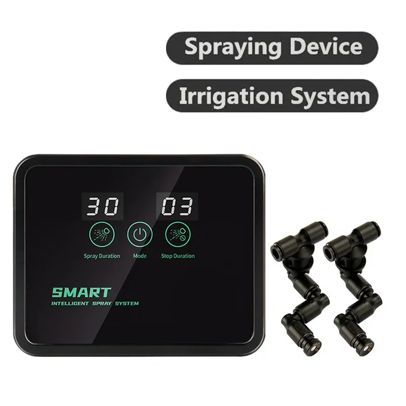 

Intelligent Reptile Fogger Terrariums Humidifier Electronic Timer Automatic Mist Rainforest Spray System Kit Sprinkler Control