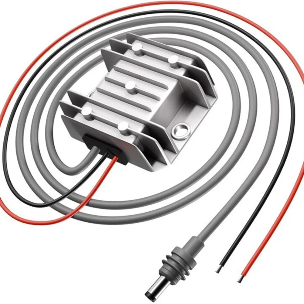 

Outdoor Power Supply 12V To 30V Adapter Outdoor Use Vehicle Power Supply 3.5A Output Current IP68 Waterproof Grade