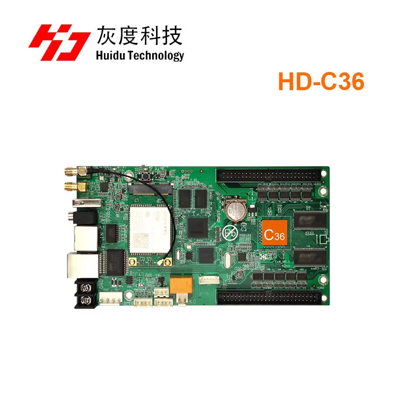 Huidu HD-C36 HD-C36C Async Small Medium Rental LED Screen Control Card with WIFI