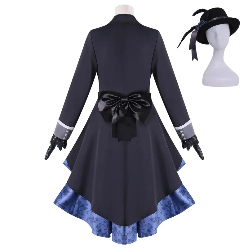 

A,5/k'CosplayAnime Black Butler Emerald Witch Arc Ciel Phantomhive Cosplay Wig Uniform Suit Carnival Party Devil Cloth3'd,5;h.9/