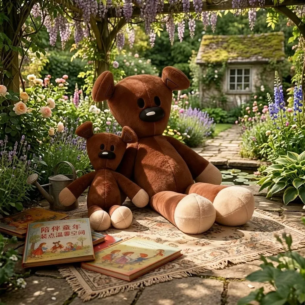 

80CM Bean Bear Plush Toy Soft Filled Animal Gift Suitable For Children Boys Girls