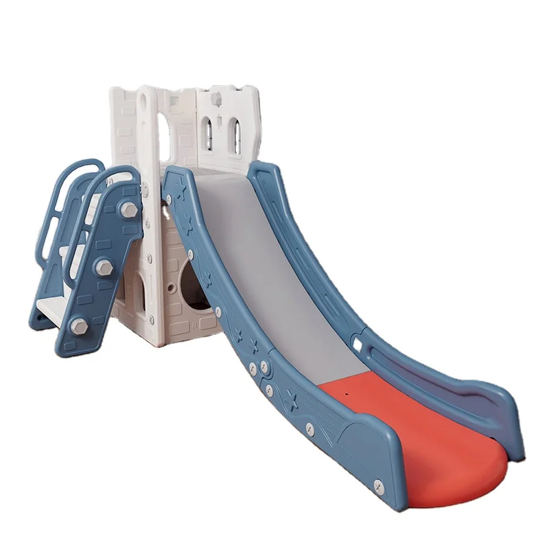 Custom Non-Slip Plastic Indoor Playground Slide Safe Baby Slide Toys for Children Kids for Sports Park Shopping Mall Garden