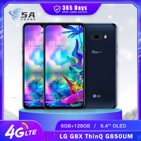 Original LG G8X ThinQ G850UM 4G Mobile Phone NFC 6GB RAM 128GB ROM 6.4'' 12MP+13MP+32MP Octa-Core Android SmartPhone SmartPhone