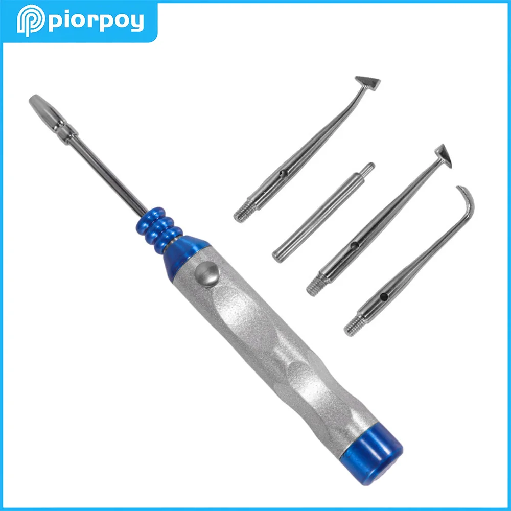 

PIORPOY Стоматология Одонтология Набор для ухода за полостью рта Хирургические инструменты Инструменты для удаления коронки зубов Автоматический набор для удаления зубных коронок