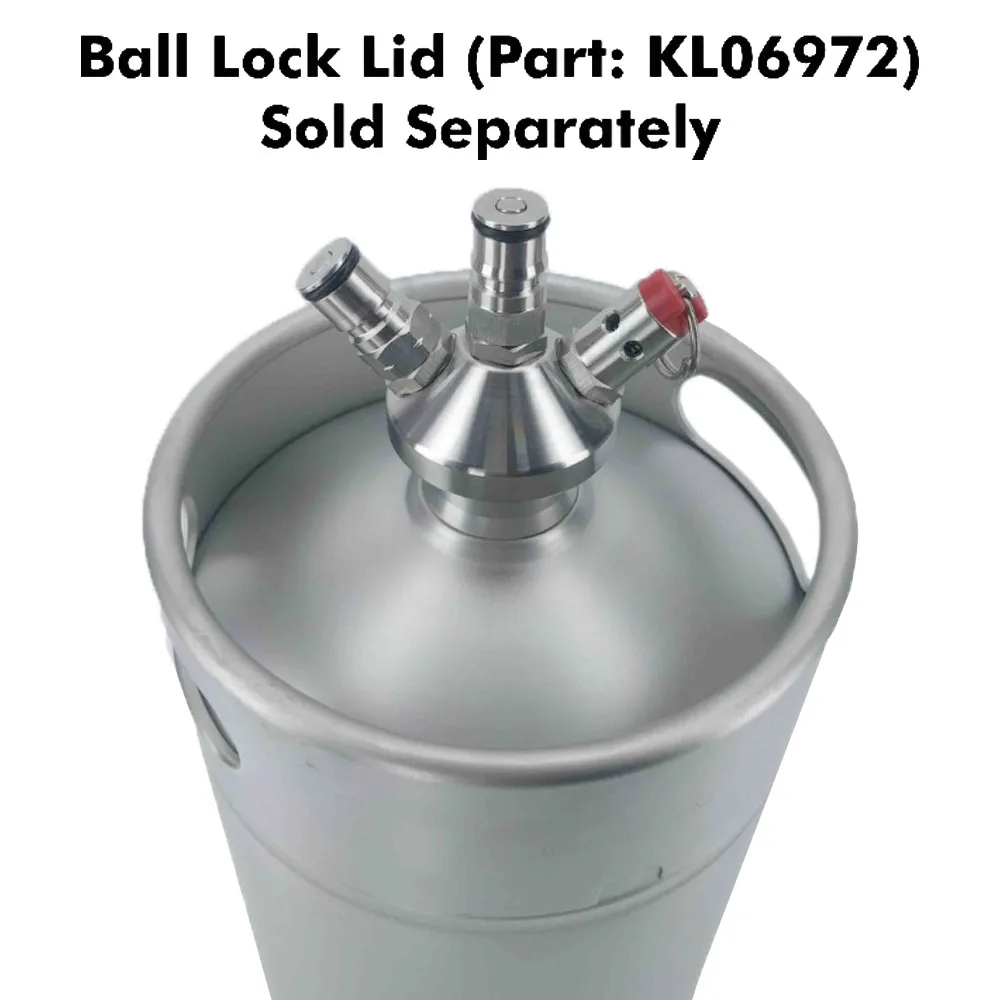 Afbeelding 7: Kegland Mini Vat-4l (135Mm X 326Mm) Bier Brouwapparatuur