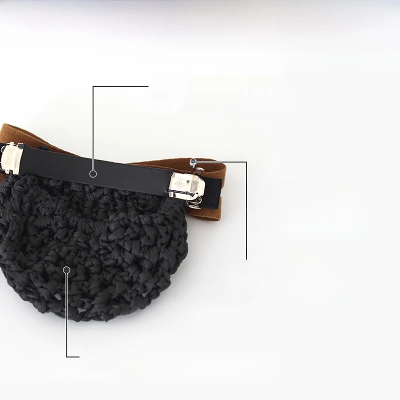 

Blue Work Bouffant Nursing Hairnet Women's Headwear Airhost Simple Hairsle Accories Clip on Hair Decorations OL Sle