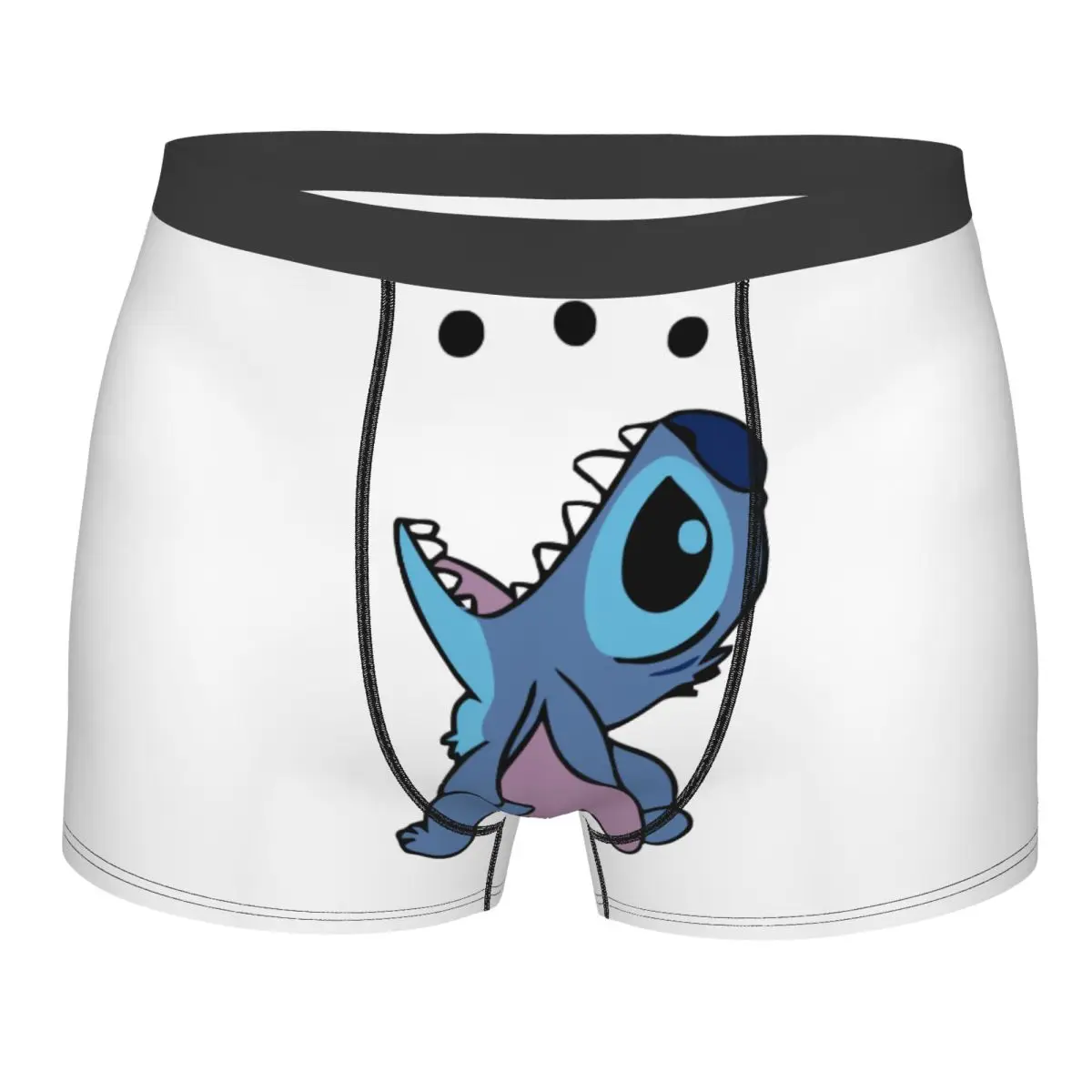 

Custom Cartoon TV Animation Stitch Underwear Men Breathbale Boxer Briefs