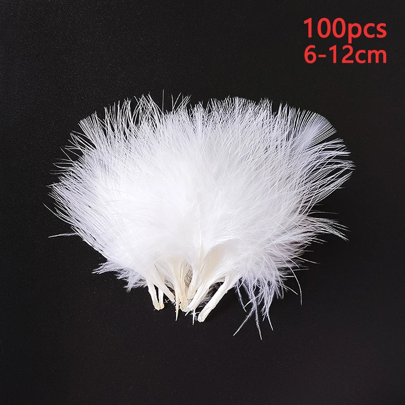 6–13 cm lange weiße Federn, 100 Stück, Dekoration für Bilder, Baum, Salon, Haus, Pluma, Karneval, Traumfänger, Massage, Basteln, Piume – Detail 9