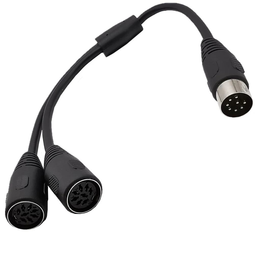 Easily Connect Your Devices with This High Universality Black Y Adapter Perfectly Fits Most Radios and Audiobooks