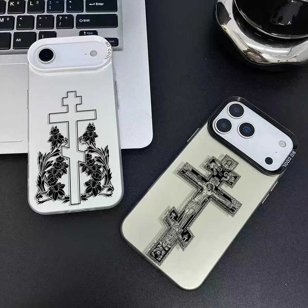 Orthodox Cross Icon Church Phone Case For Oppo Reno14 Reno13 Reno12 Reno11 Reno…
