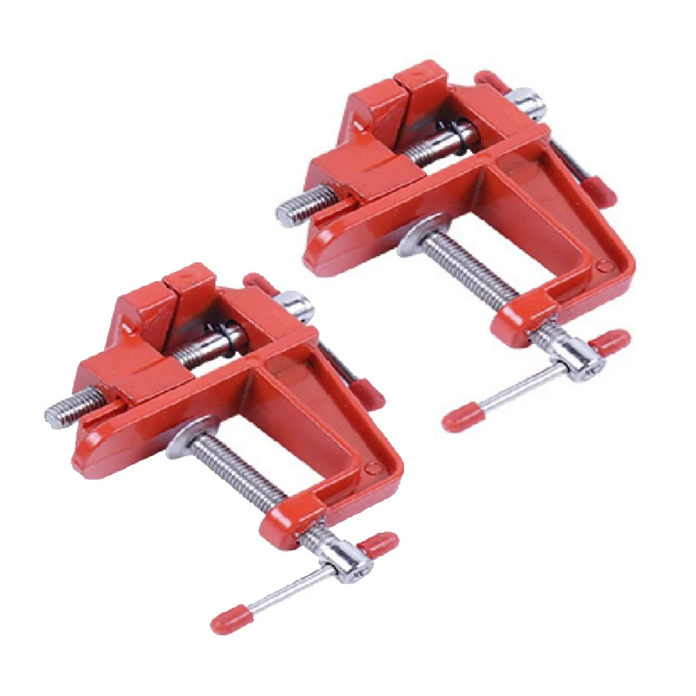 Aluminum 35mm Vise for For MINI Workbenches Flat Jaw Design with 30mm Opening Capacity and Enhanced Grip from Quenched Jaw