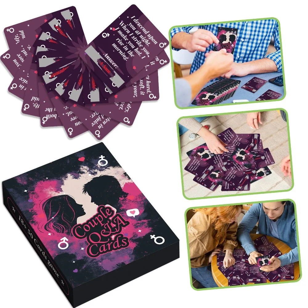 New 46 Couple Scratch Riddle Game Cards Spouse Date Must Have Icebreaker Warm Up Fun Lively Engaging Delightful Charming