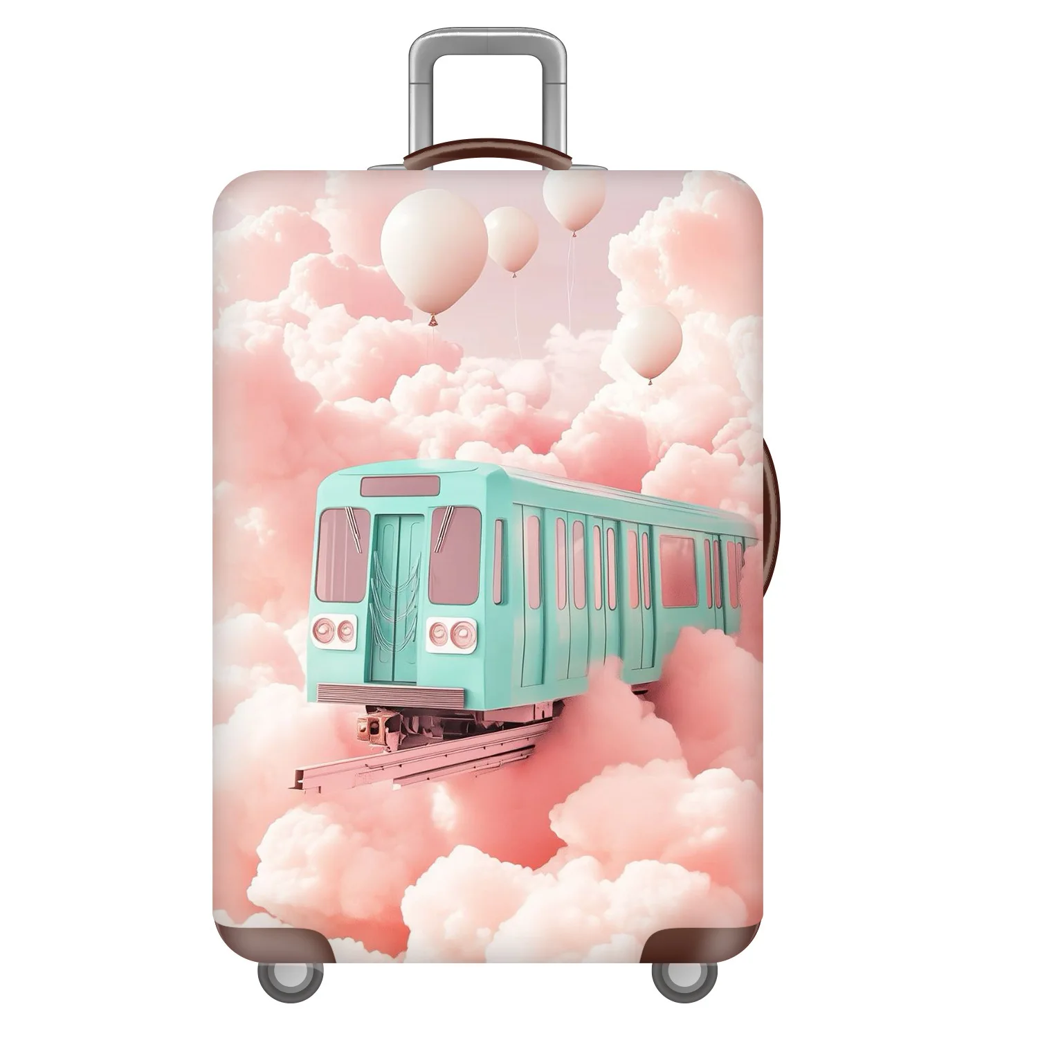 Thickened travel luggage protective case trolley case, machine washable washable polyester, ideal for airports and hotels
