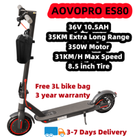 AOVOPRO ES80 Electric Kick Scooters 35KM Electric Scooter 350W Scooter For Adults Foldable Mobility for Xiaomi M365