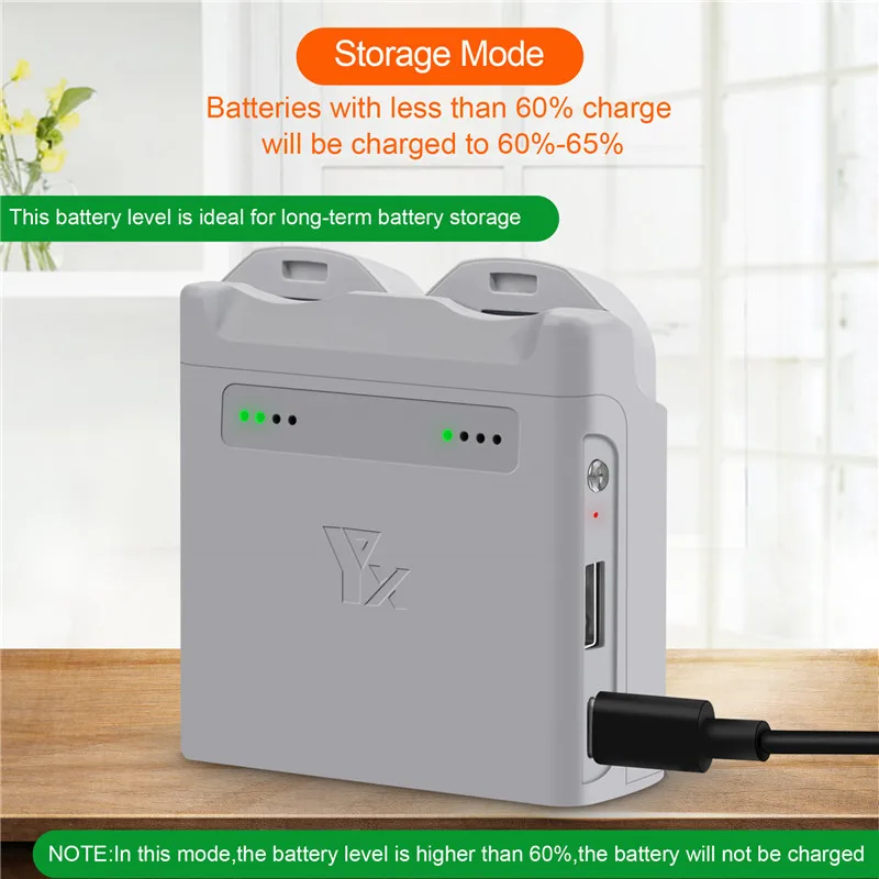 For DJI NEO Two-way Charging Hub Drone Battery Charger Butler Power Bank Charging 2 Batteries for DJI NEO Drone Accessories