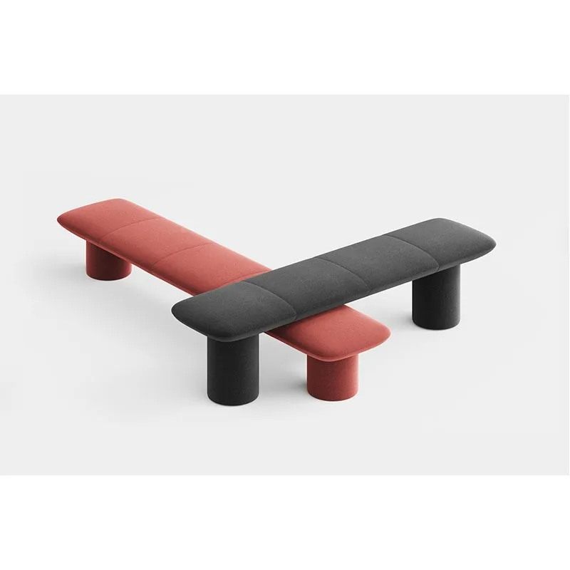 

Длинный диван для ожидания гостей, комбинированный высокий и низкий диван-стул для офиса, учебных классов и зон отдыха