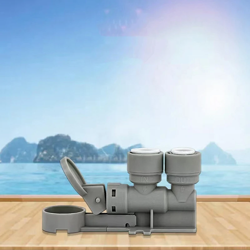 1/4" 3/8" Water Shut Off Valve Leakage Guard For RO Reverse Osmosis System Cut Off Water Protector