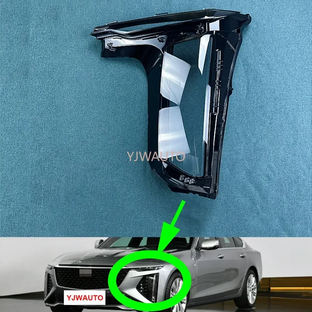 

Для Cadillac CT6 2023 2024, крышка фар, сменная линза для автомобильных фар, передний абажур, авто корпус