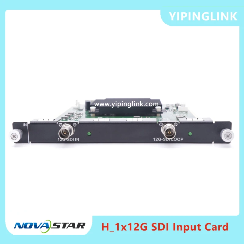 

Novastar H_1x12G SDI Input Card For H2 H5 H9 H15 Video Splicing Processor Support 4K High-definition Ultra Large Display Screen