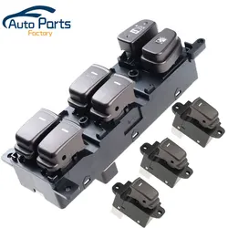 2 Color Left Hand Drive Window Main Switch Button For 08-10 Hyundai NF Sonata 93570-3K600 935703K600 93580-3K500 935803K500