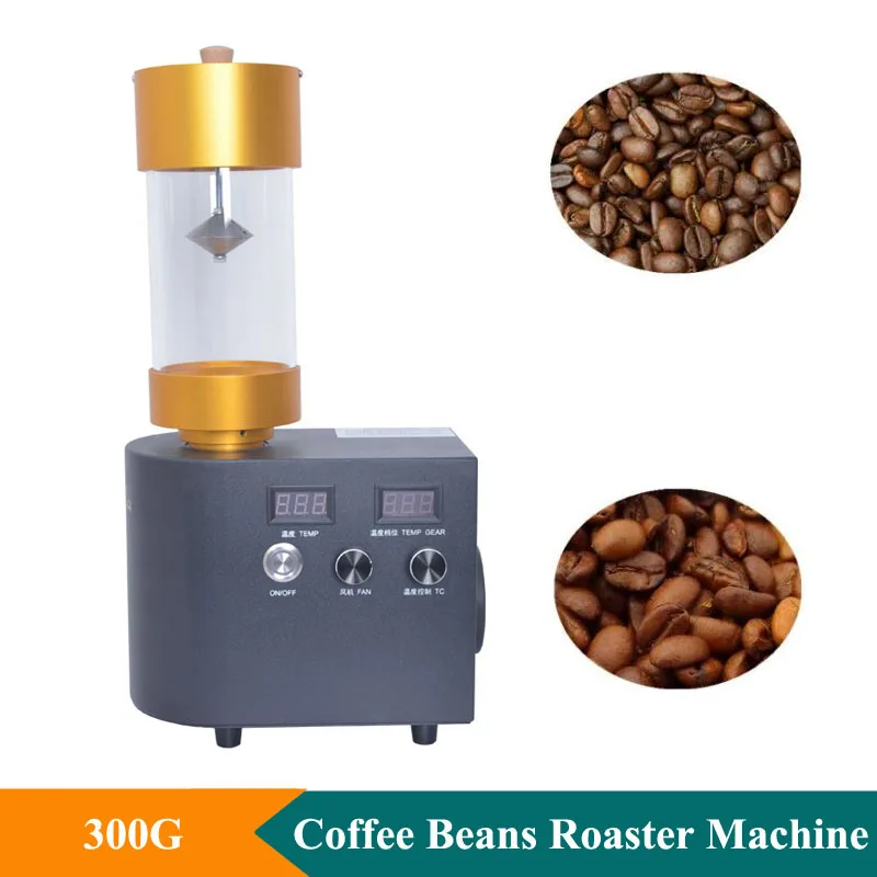 

Household Appliance 300g Coffee Beans Roasting Machine Small Type Coffee Bean Roaster Machine 220V Cocoa Beans Roaster Machine