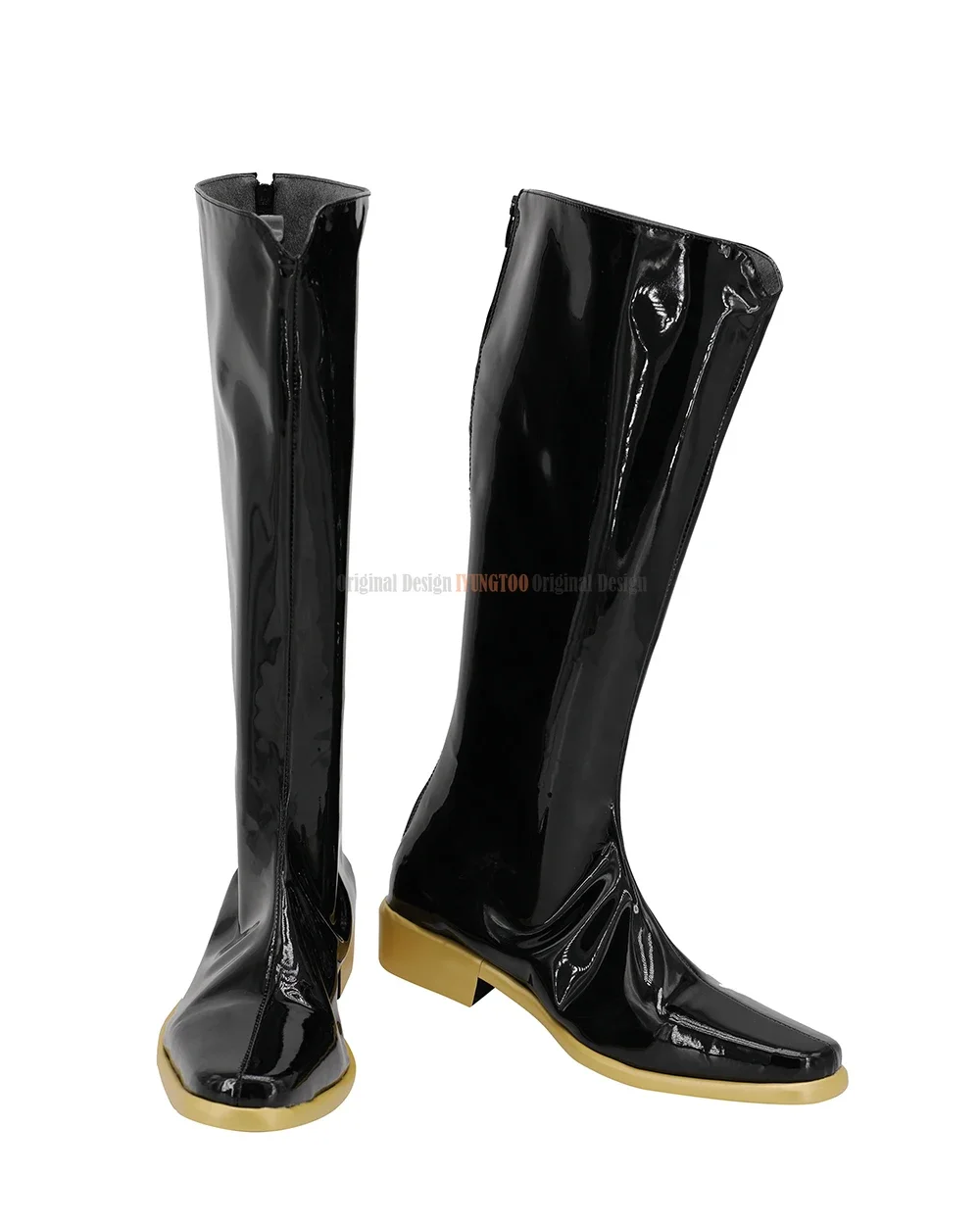 Claude Leather Shoes Cosplay Fire Emblem Three Houses Claude Cosplay Boots Black Shoes Custom Made