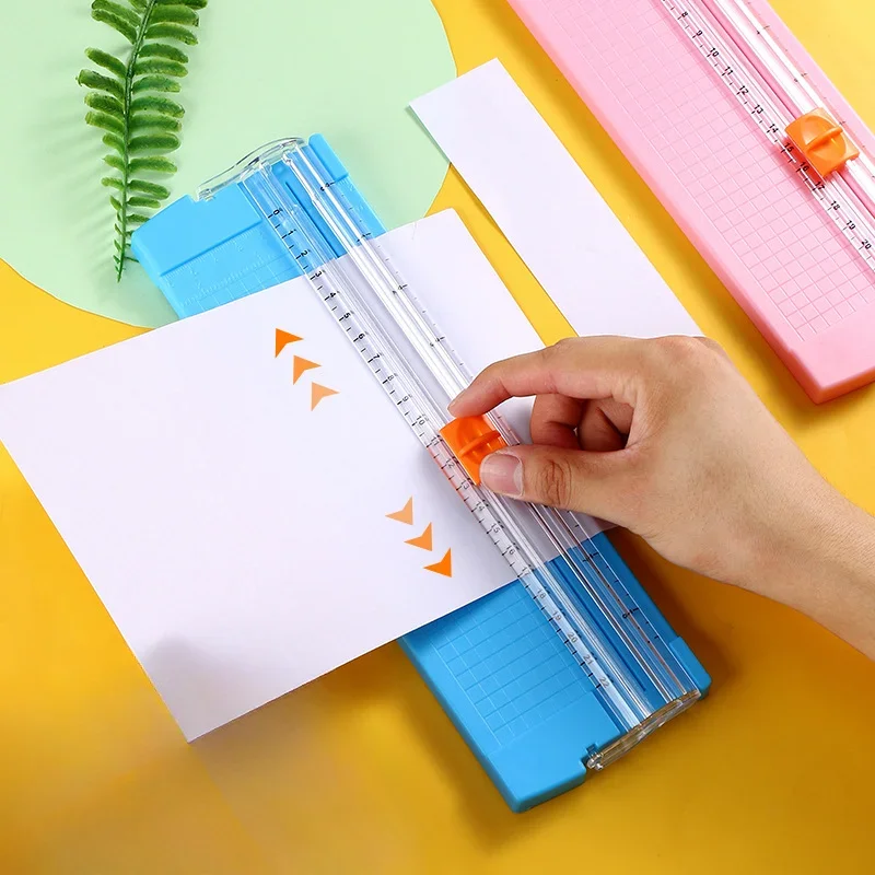 A4 Bidirectional Cutting  Paper Cutter with Pull-out Ruler for Photo Trimmers Scrapbook Lightweight Cutting Mat Machine