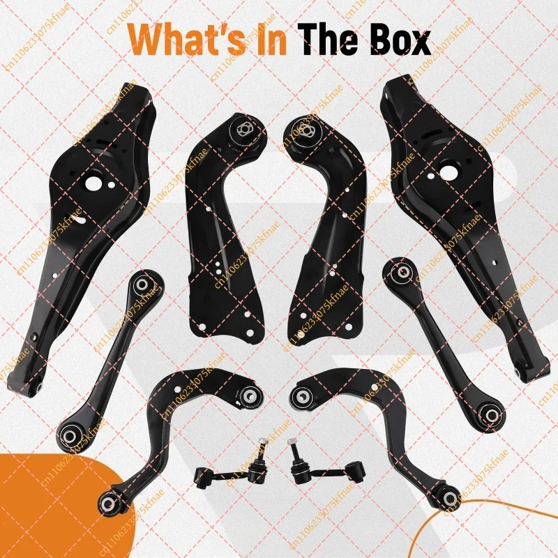 Suspension Control Arm Kit For A3 Q3 TT Altea Golf 5 6 Touran Auto Suspension Arm Assembly Replacement Chassis Parts