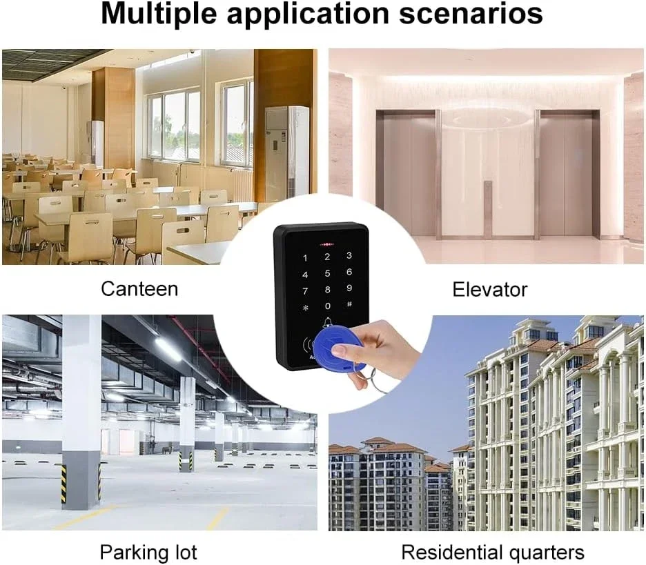 T5577 125KHZ ID Key Card Access Control Key Tags Rewritable 125KHz RFID Tag Proximity ID Token Keyfob Rewritable Keyfob