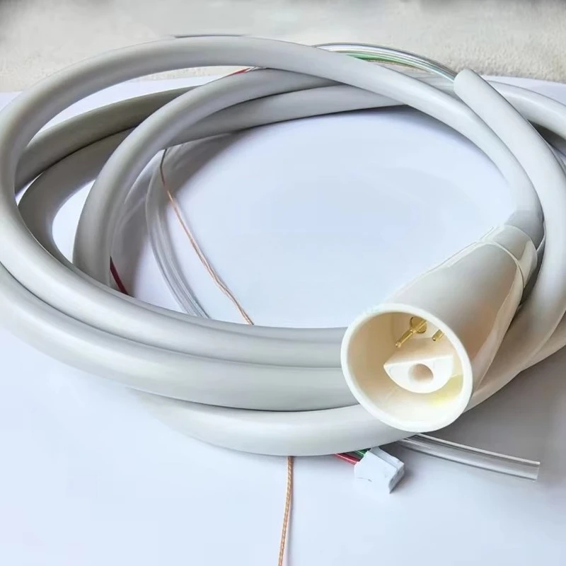 Lab Detachable Cable Tube Ultrasonic Scaler Cable Fit Woodp+ E+S D+E Satelec Scaler LED Handpiece Best Tool.