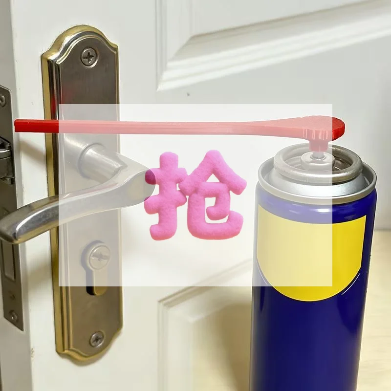 4Pcs WD-40 Dedicated Long Extension Nozzle Spray Extension Nozzle Leak-proof Connector Durable Replacement Head