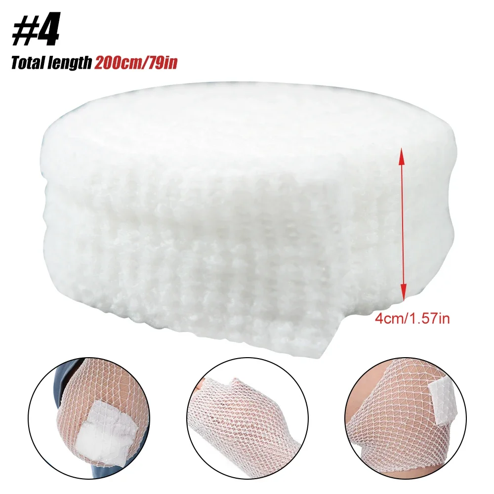 Elastic Net Wound Dressing Bandage for Adults
